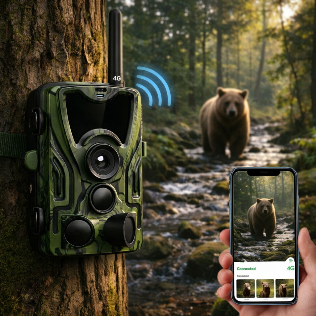 15 caméras de chasse 4G+ + 1 offerte