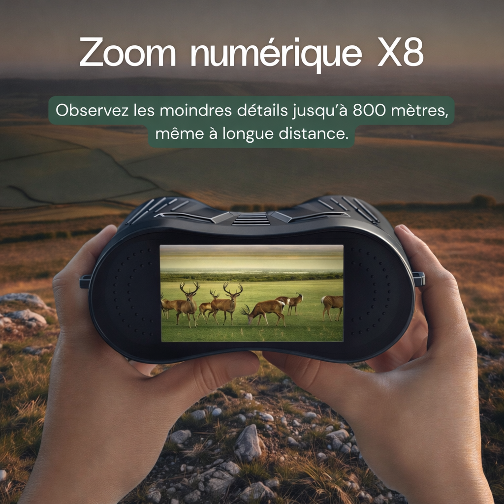 4K Nachtsicht-Fernglas – 8h Akkulaufzeit