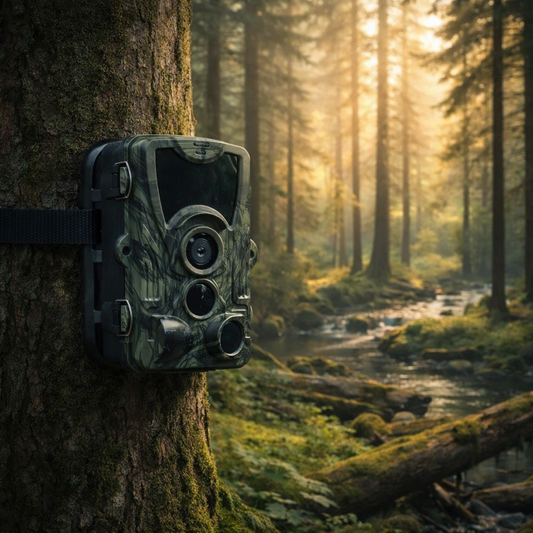 Full-HD Wildkamera mit Bildschirm – sofortige Bildanzeige