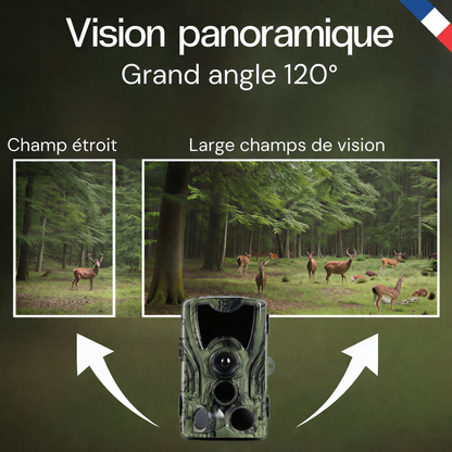 Full-HD Wildkamera mit Bildschirm – sofortige Bildanzeige