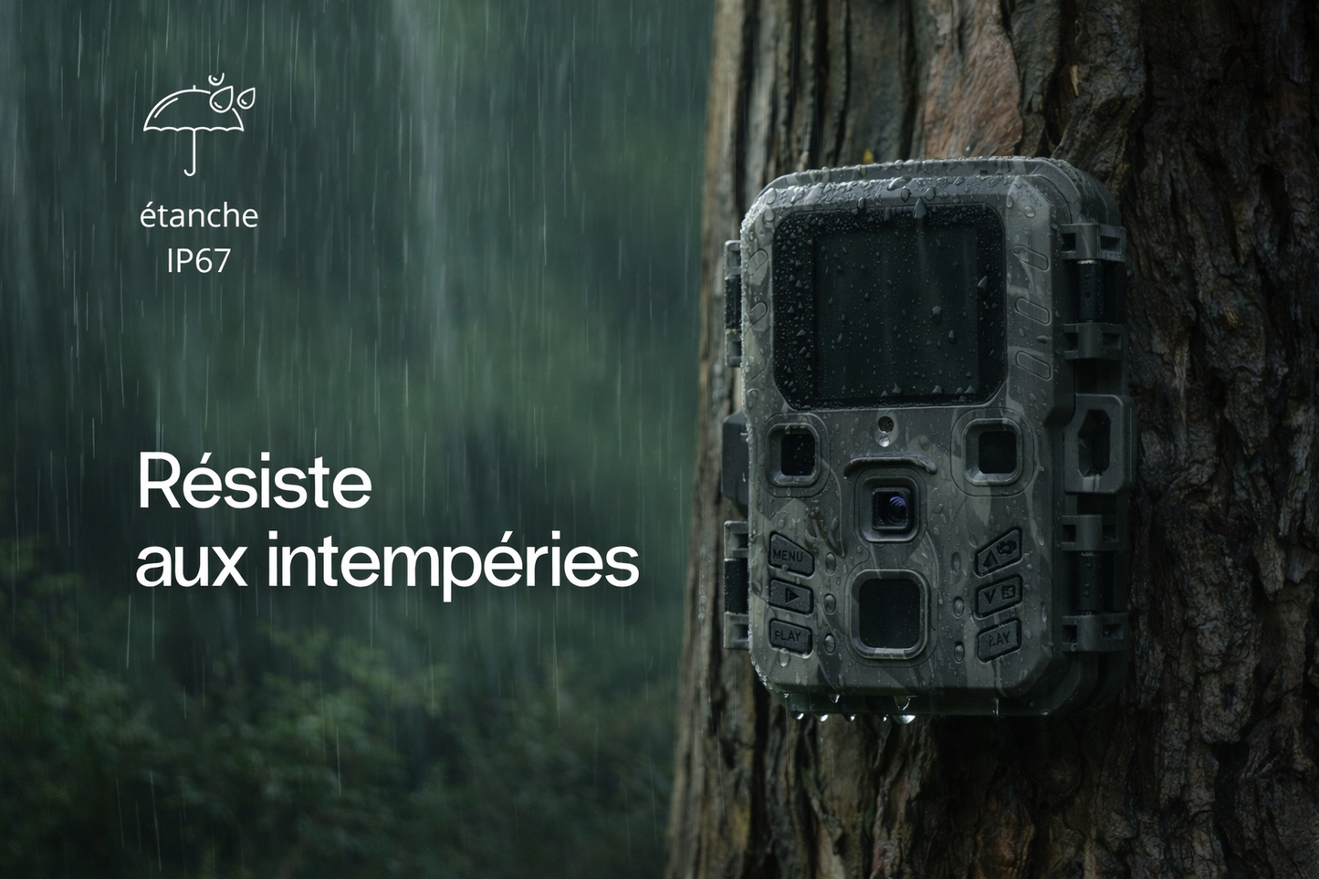 4K WiFi-Wildkamera – sofortige Überwachung