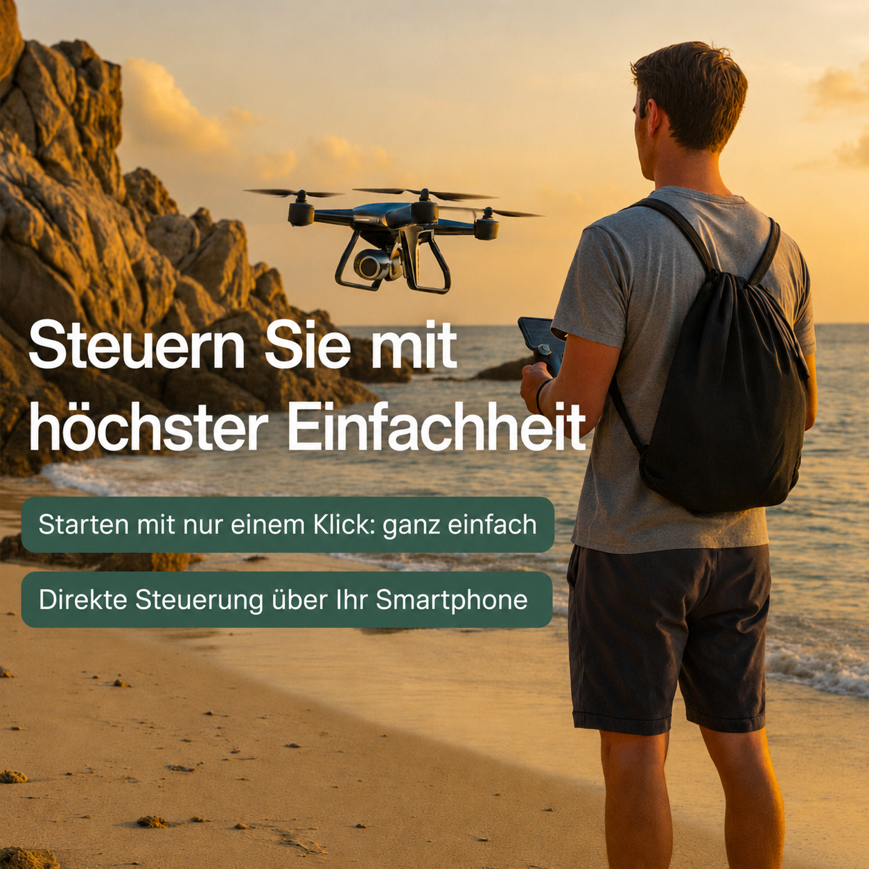 Video-Drohne mit 8K Ultra-HD-Auflösung