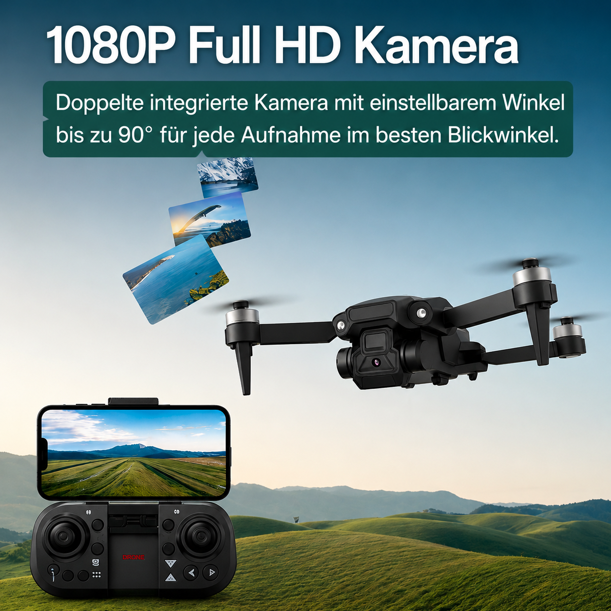 Full-HD Video-Drohne