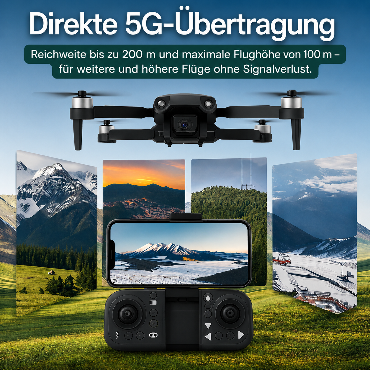 Full-HD Video-Drohne