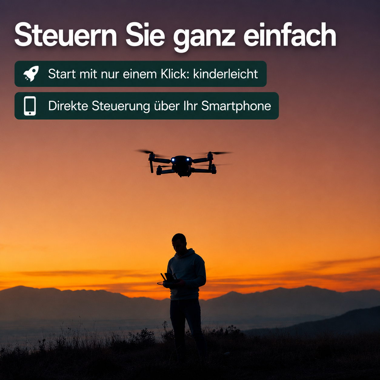 Full-HD Video-Drohne
