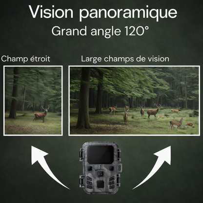 4K WiFi-Wildkamera – sofortige Überwachung