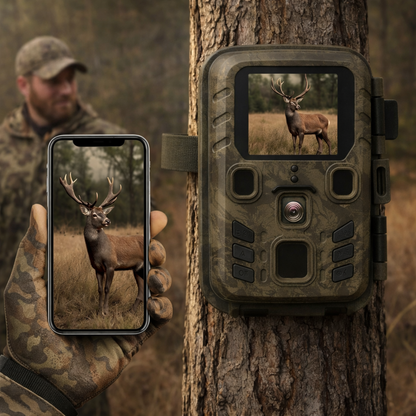 4K WiFi-Wildkamera – sofortige Überwachung